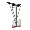 CAD Drawings BIM Models IPI by Bison Y-Frame Ceiling Mounted Backstops
